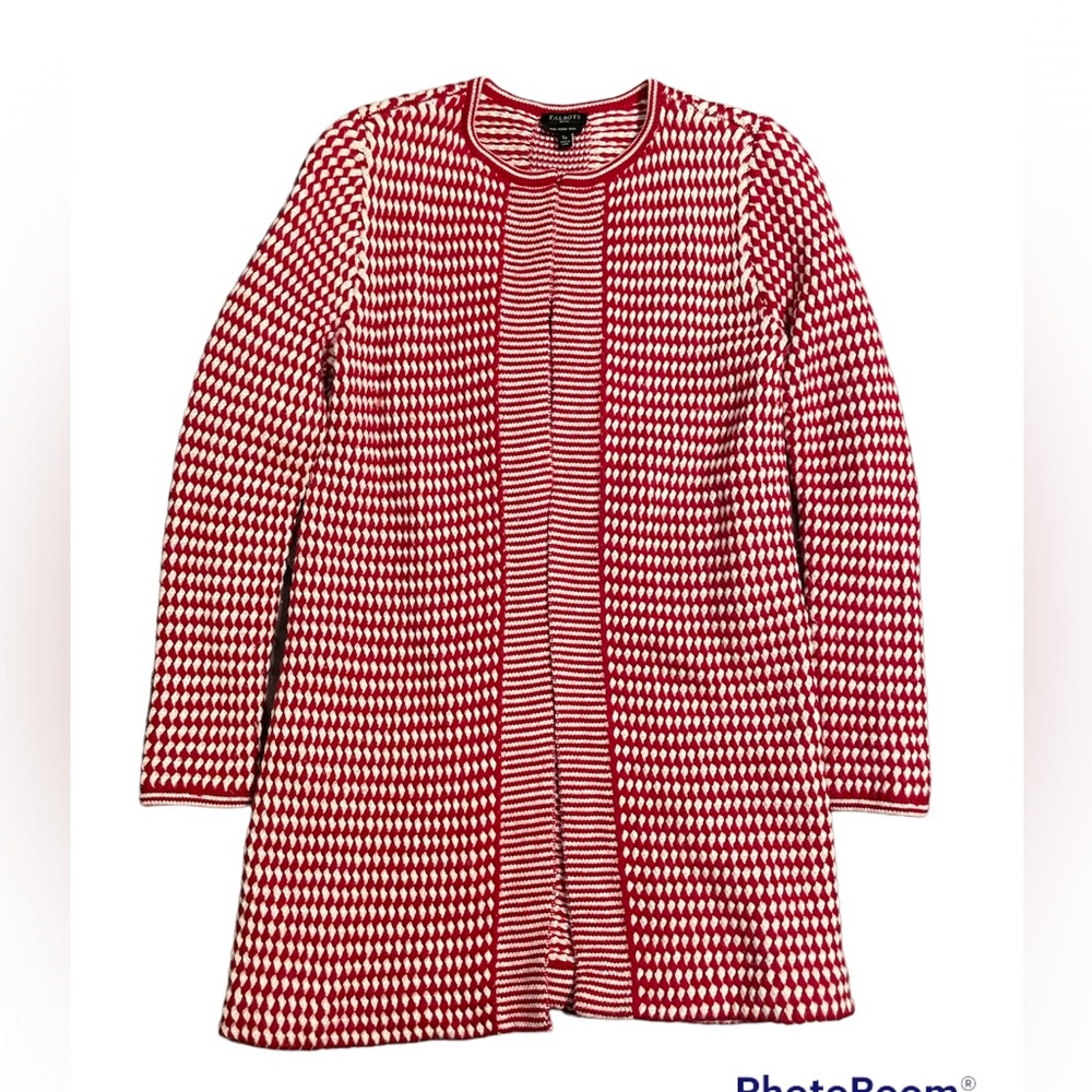 Talbots Petite Open Front Cardigan